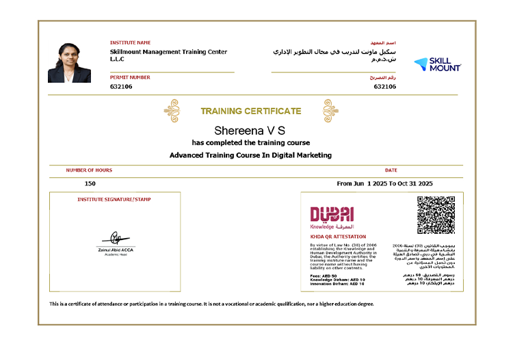 Digital marketing- Skill mount